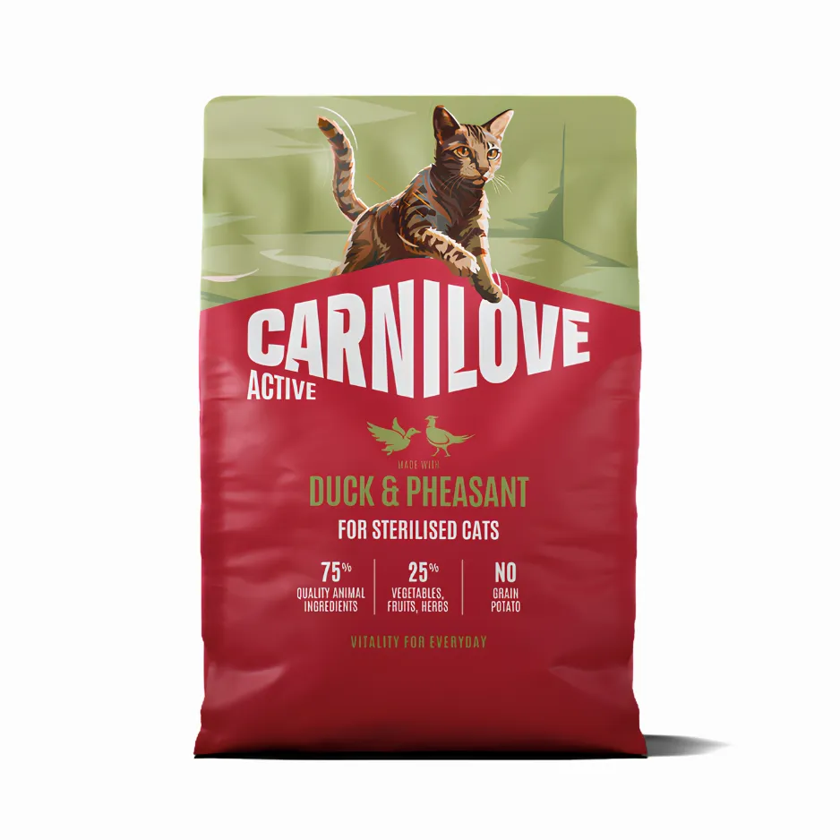 Carnilove Active Cat Duck & Pheasant for Sterilised Adult 6KG