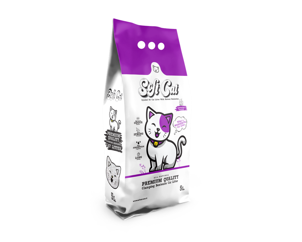 Soft Cat with Lavender Scent 10 liters 