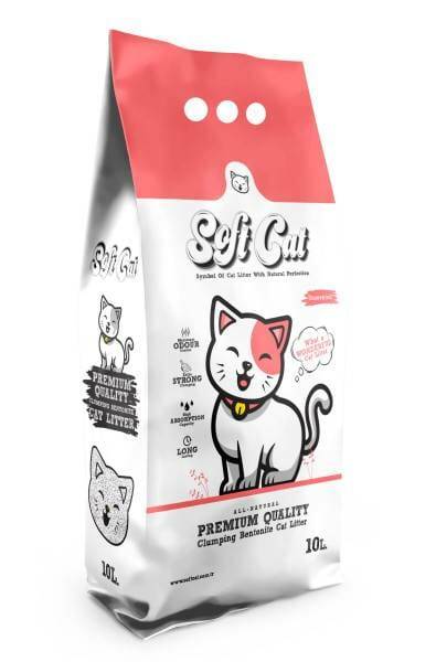 [8007015] سوفت كات 20  لتر بدون رائحة