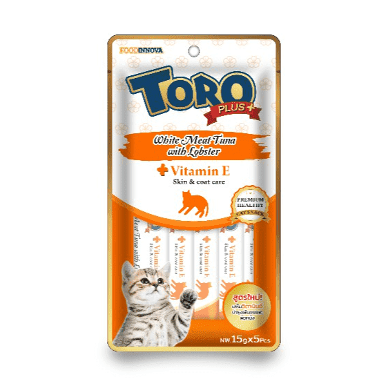 Toro Plus white meat Tuna with Lobster (For Hair and Skin Vitamin E)  75g