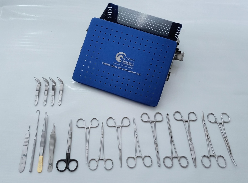 Feline Spay instruments Surgery Set (18 pcs)