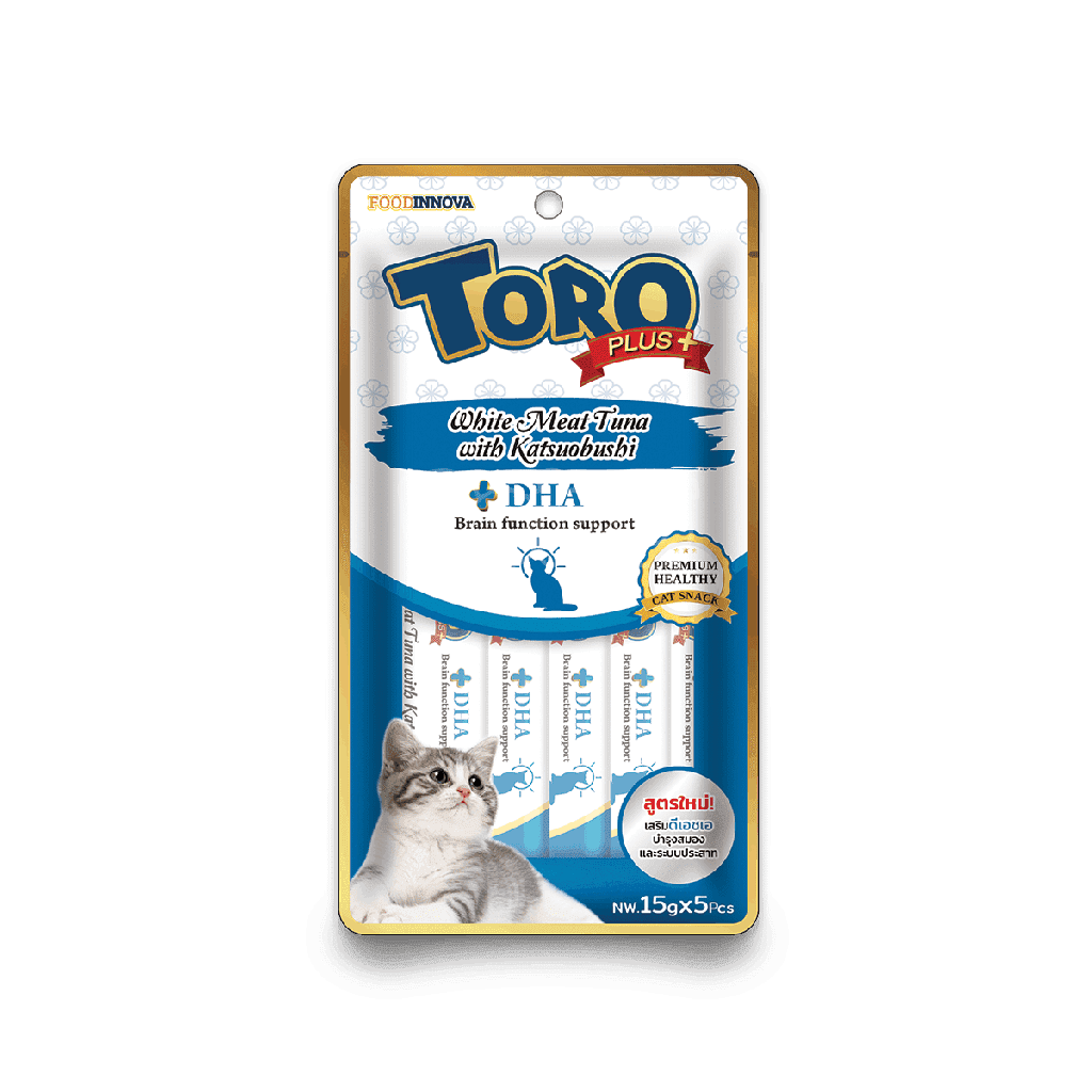 Toro Plus White Meat Tuna with Katsuobushi (to support brain function) 75g