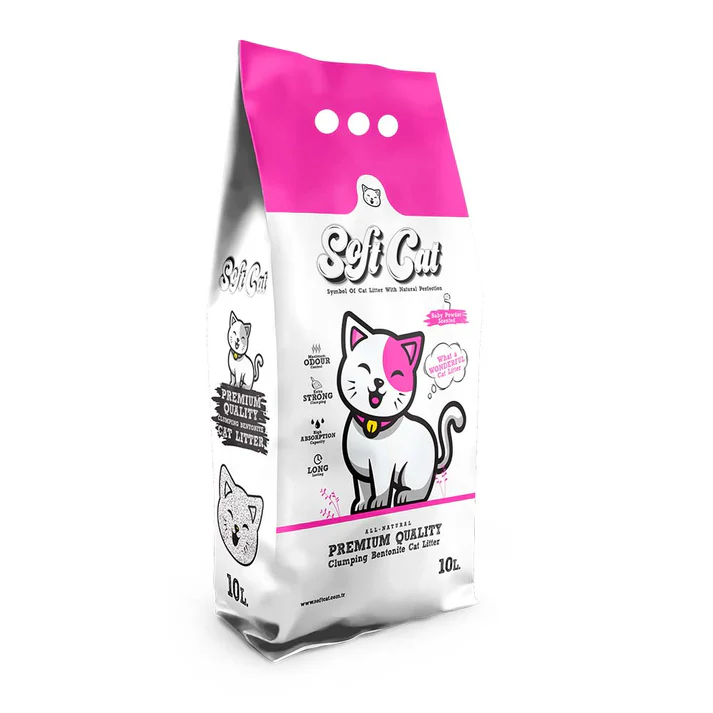 Soft Cat with Baby Powder Scent 10 liters 