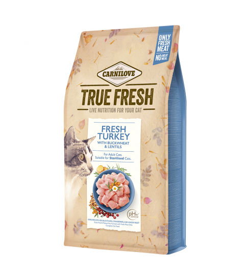 Carnilove True Fresh Cat  Turkey, 1.8 kg