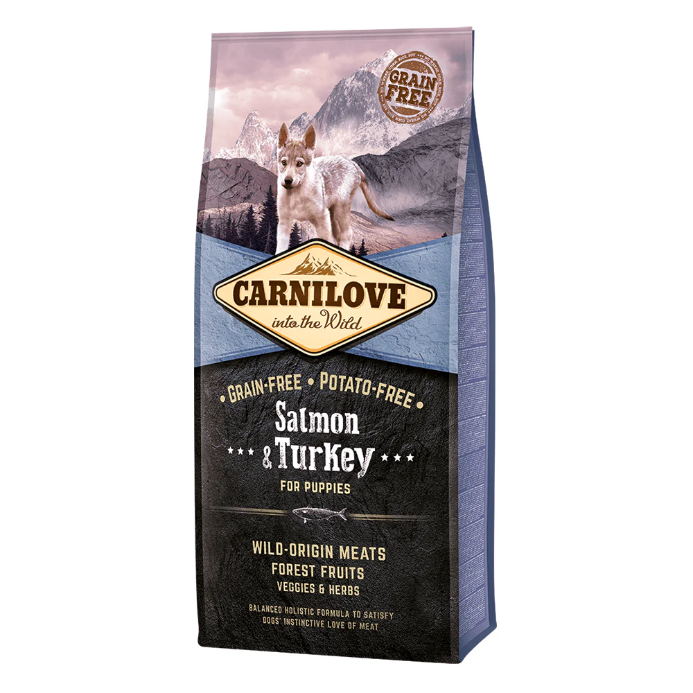 Carnilove Salmon & Turkey for Puppies 12 kg