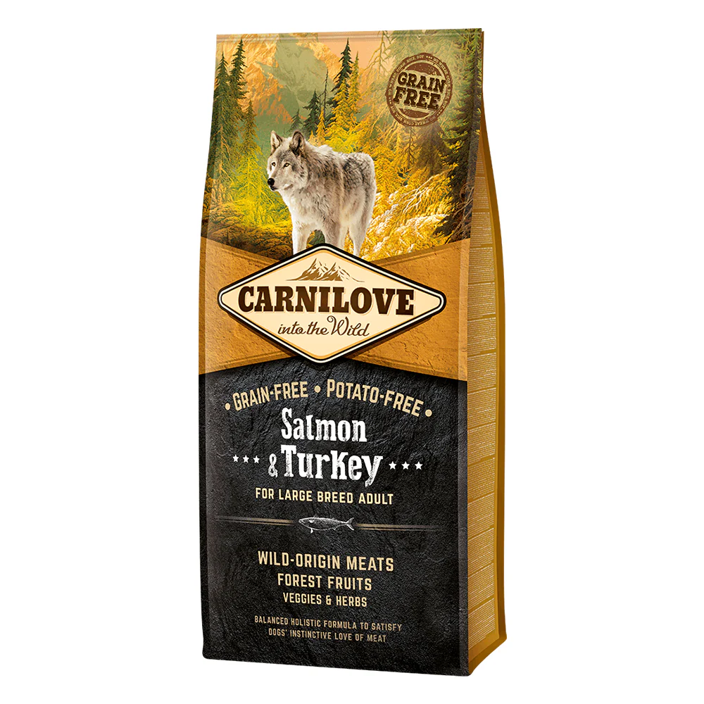 Carnilove Salmon & Turkey for Large Breed Adult 12 kg