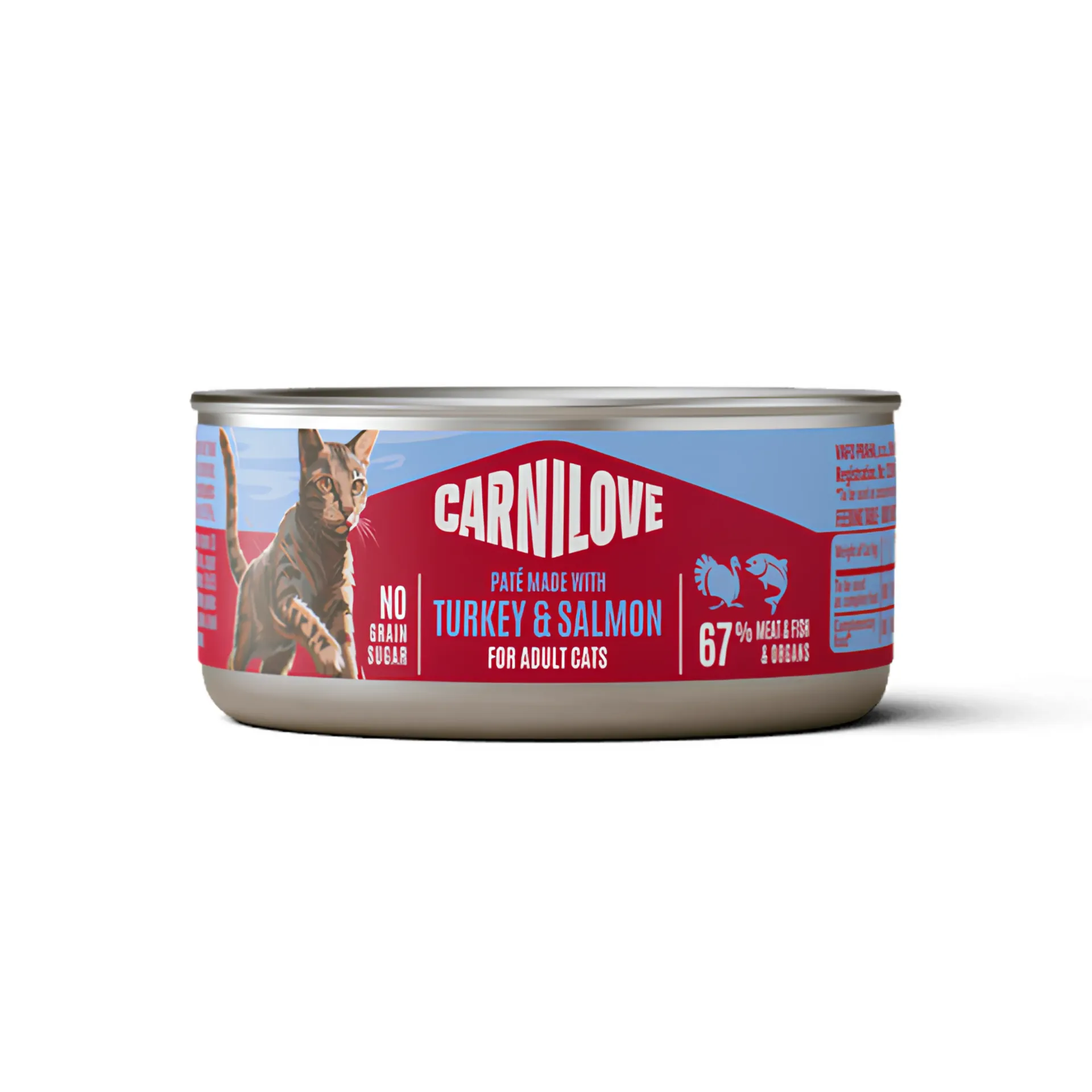 [100222] Carnilove White Muscle Meat Turkey & Salmon for Adult Cats 100G