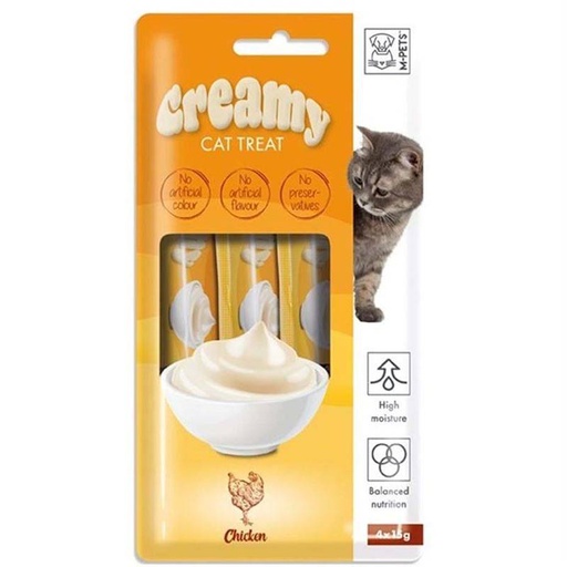 [606037] M-Pet Creamy Bonus Chicken Flavor 60g