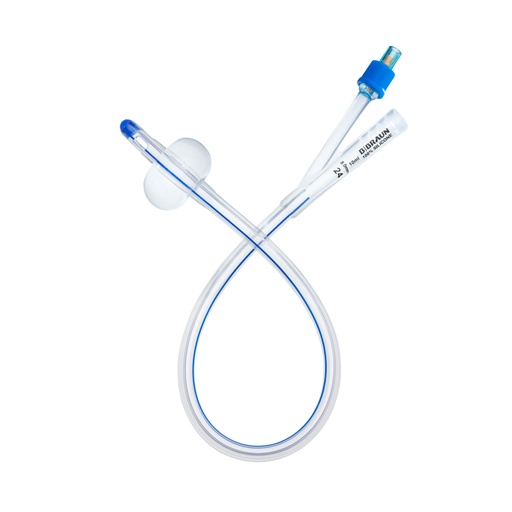 [100672] Silicone Foley Catheter - 2 Way 8Fr (2.7mm)