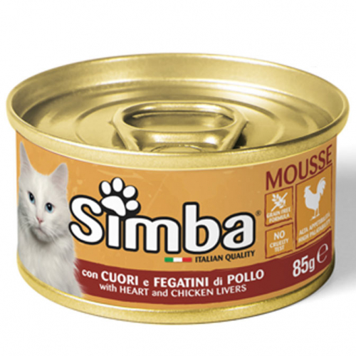 [606050] Simba with Chicken Hearts and Liver flavour 85g