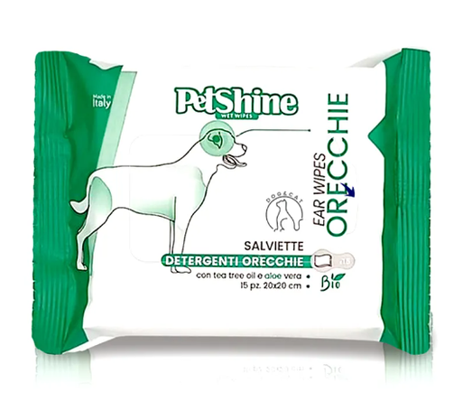 [306002] Pet Shine wet wipes for Ear care for cats and dogs