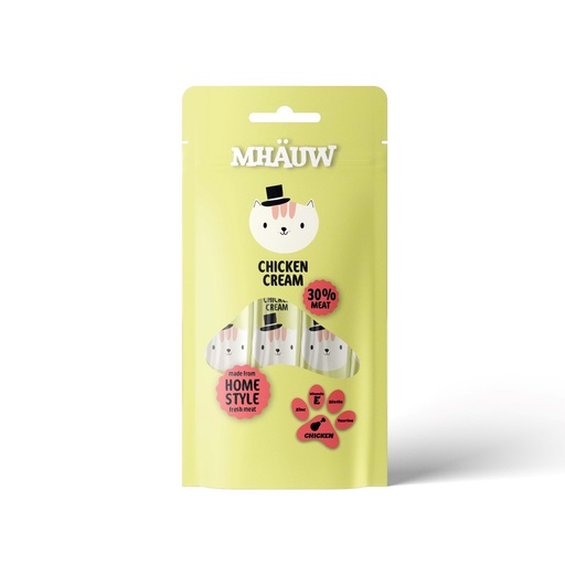 [607046] Tail Paws Mhauw Chicken Cream 60g