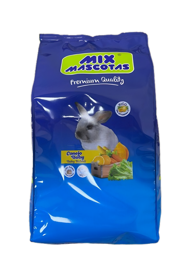 [550038] Mix Mascotas Conejo Baby Rico (Vit -C) Baby Rabbit 3kg