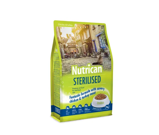 [102915] Nutrican with Chicken and Turkey for Sterilized Cats 2kg