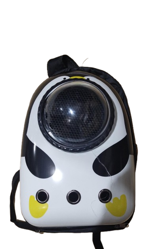 [WY8101] شنطة ظهر بلاستك بشباك دائري (لون اصفر)