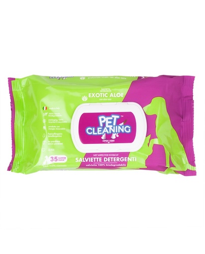[307004] Pet Cleansing Tissues with Aloe Vera Fragrance