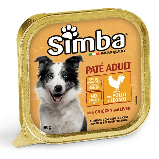 [606055] Simba wet dog food with Chicken 300g