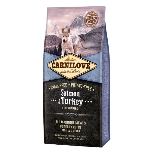 [100035] Carnilove Salmon & Turkey for Puppies 12 kg