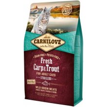 [100215] Carnilove Fresh Carp & Trout Sterilised for Adult cats 400 g