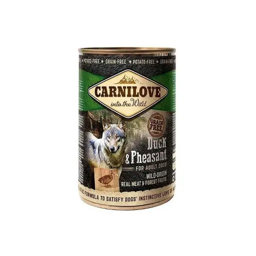 [100317] Carnilove Can Dog Wild Meat Duck & Pheasant 400 g 