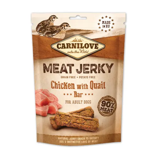 [100239] Carnilove Jerky Chicken with Pheasant Bar 100 g