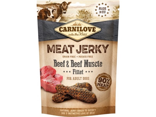 [100245] Carnilove Jerky Beef with Beef Muscle Fillet 100 g
