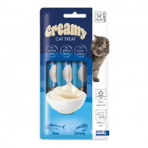 [606040] M-Pet Creamy Bonus Tuna and Shrimp Flavor 60g